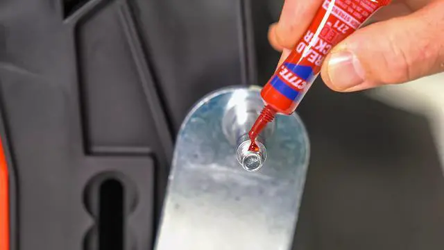 Alt view image 7 of 7 - Threadlocker Red 271 - Permanent Thread Lock Glue for Nuts, Bolts, & Fasteners, High Strength Screw Glue to Prevent Loosening & Corrosion - 6 ml, 1 Pack