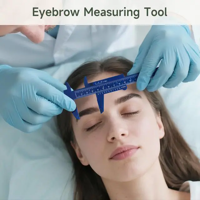 Alt view image 6 of 7 - Plastic Vernier Caliper (2pcs), 150 mm Mini Plastic Caliper for School Student, Portable 0-6 Inch Measuring Tools, Sliding Gauge