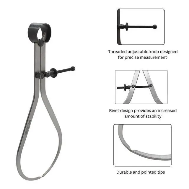 Alt view image 3 of 7 - 19052C 8-Inch Outside Caliper