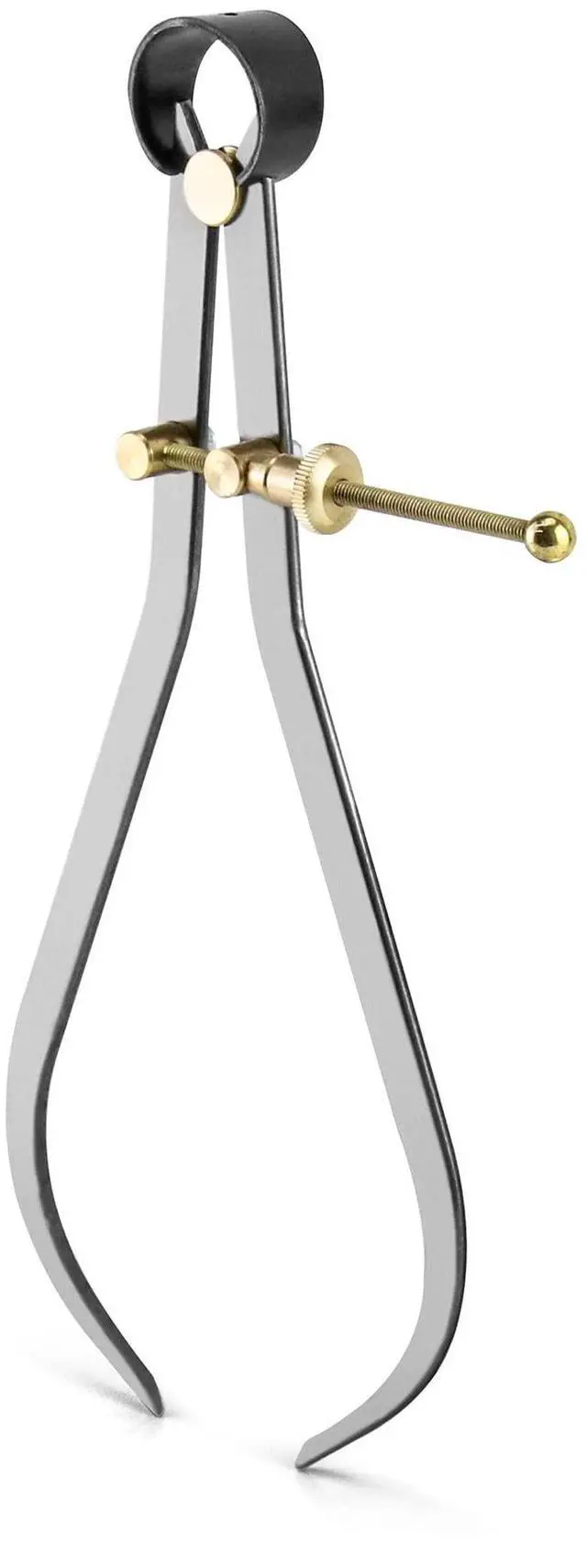 Main image of Precision Spring Dividers Calipers, Nut Adjustment 8 Inch Jaw Capacity