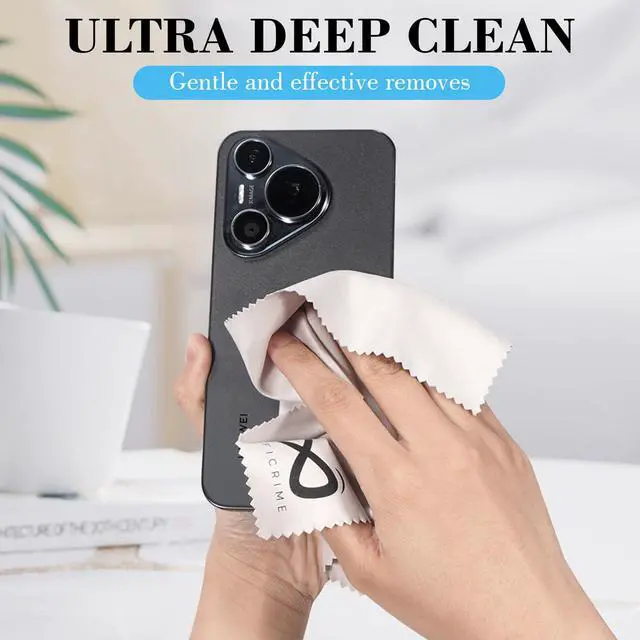 Alt view image 4 of 7 - Glasses Cloth 15 Pack (6x7 Inch) - 5 Assorted Colors - Premium Soft Scratch-Free Cleaning for Eyeglasses, Screens, Phone, Camera Lenses & Electronics