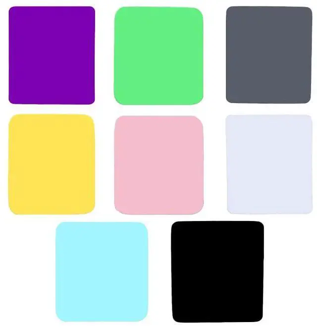 Main image of 40 Pcs 6 x 7 Inch Multiple Colour Microfiber Cleaning Cloths Multicolor Glasses Cleaning Cloth for Eyeglasses, Camera Lens, Cell Phones, Laptops, LCD TV Screens and More Electronics