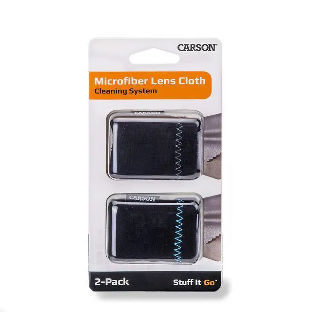 Alt view image 3 of 3 - Stuff-It Go Microfiber Lens Cloth Cleaning System - 2 Pack (SN-10AM), Black