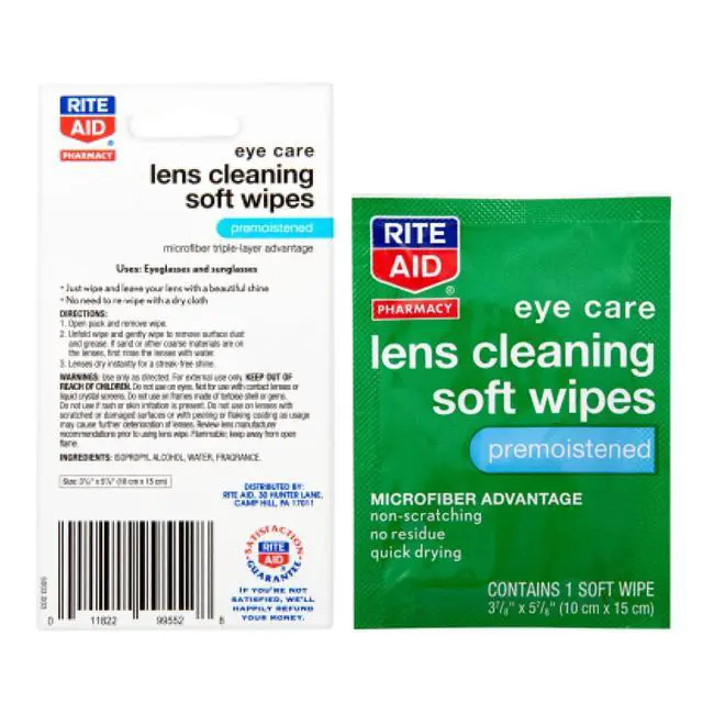 Alt view image 2 of 7 - Soft Lens Cleaning Soft Wipes, Premoistened, Individually Wrapped Packets - 80 Count | Quick Drying, Anti-Streak Formula| Eyeglass Cleaning Wipes | Eye Glass Cleaner and Cloths | Lens Wipes