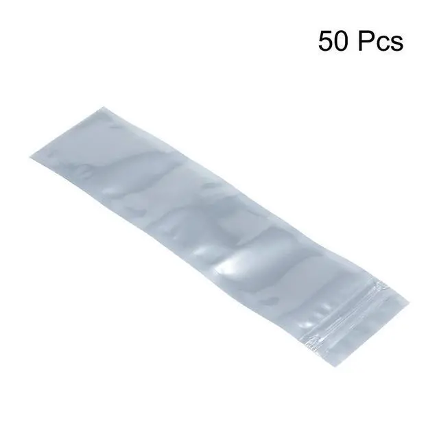 Alt view image 2 of 5 - Anti Static Resealable Shielding Bag, 50x200mm/2x8 inch, Protective Antistatic Bag, for Store HDD SSD RAM Laptop Hard Drives Memory Card, Electronic Devices, 50pcs