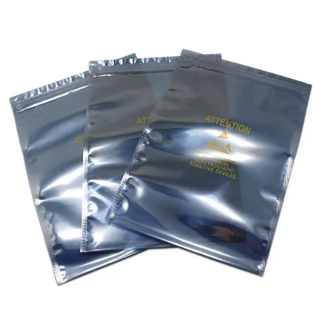 Alt view image 4 of 7 - 20 Pcs Anti Static Bag Self Seal Antistatic ESD Bag 5.9x7.9 inch