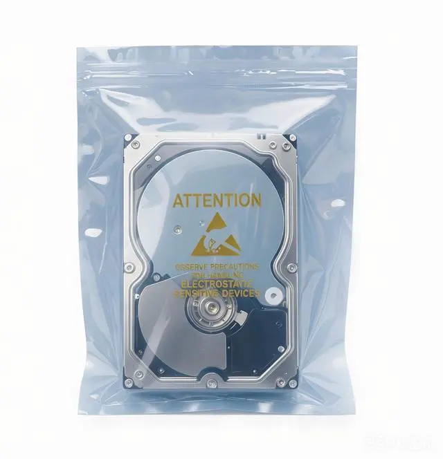 Main image of 20 Pcs Anti Static Bag Self Seal Antistatic ESD Bag 5.9x7.9 inch