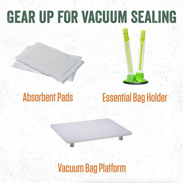 Alt view image 7 of 7 - Products Quart Zipper Top Vacuum Sealer Bags, 8 x 12 Inches, Compatible with Most Major Vacuum Sealer Brands, 18 Count