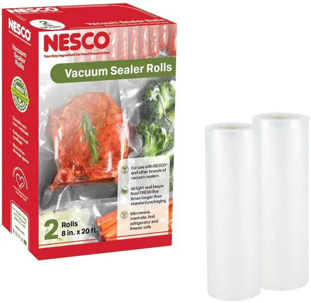 Main image of VS-03R Vacuum Sealer Bags for Home Food Storage, LiquidFriendly Bags Safe for Microwave and SousVide Cooking