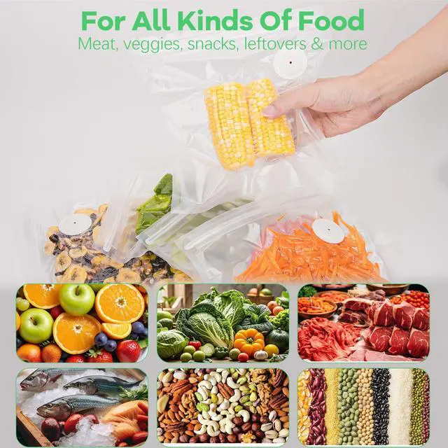 Alt view image 7 of 7 - Vacuum Sealer Bags Compatible with Feppo,20 PCS