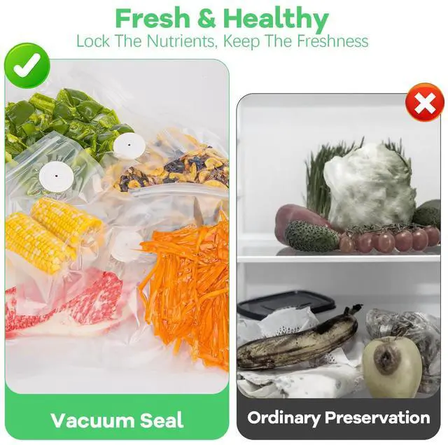 Alt view image 6 of 7 - Vacuum Sealer Bags Compatible with Feppo,20 PCS