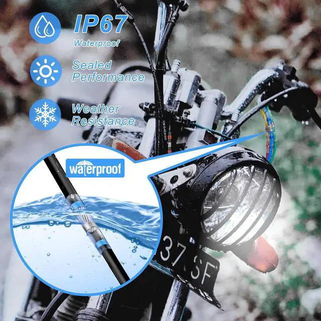Alt view image 4 of 7 - 200PCS Solder Seal Heat Shrink Butt Connectors, Waterproof Wire Connectors Kit Electrical Terminals, Solderless Insulated Wire Splice Cable Connector for Marine Automotive Boat Truck