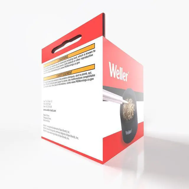 Alt view image 5 of 5 - Soldering Brass Sponge Tip Cleaner with Silicone Holder | WLACCBSH-02