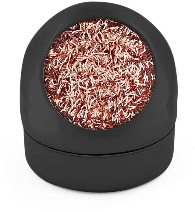 Main image of Soldering Tip Cleaner Set, Solder Tip Cleaning Wire and Holder for Cleaning Solder Irons and Tips Black