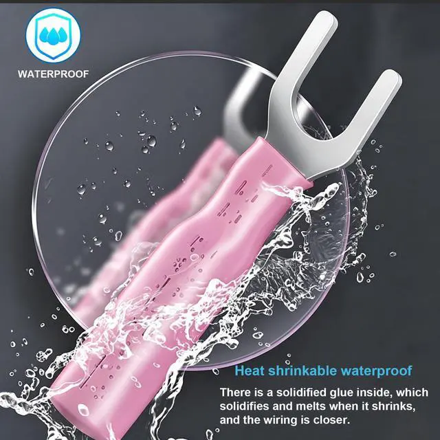 Alt view image 5 of 7 - 120PCS Heat Shrink Connectors,Waterproof Crimp Terminals Auto&Marine