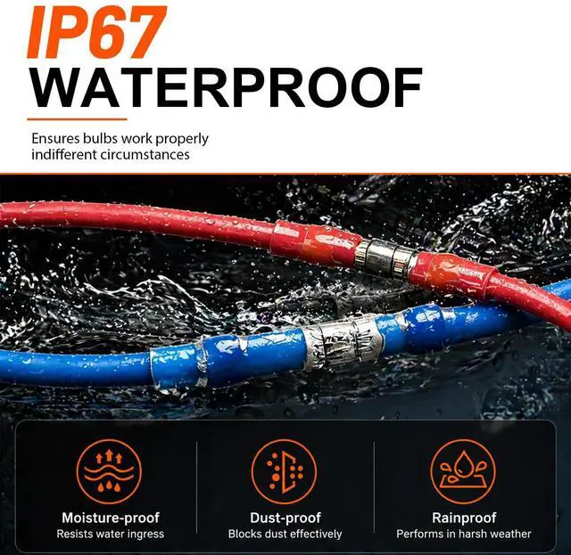 Alt view image 3 of 7 - 120Pcs Heat Shrink Solder Seal Wire Connectors Kit, Waterproof Butt Connector Heat Shrink Electrical Terminals, Insulated Solderless Wiring Splice Connectors for Marine, Automotive Boat Truck
