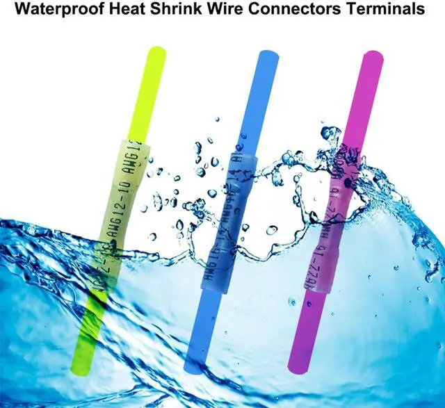 Alt view image 7 of 7 - Terminal Connector Kit 140 Pcs 22-10 AWG Insulated Waterproof Wire Terminals, Ring Fork Spade Butt Splices for Automotive Marine Truck, Copper PVC Electrical Connectors