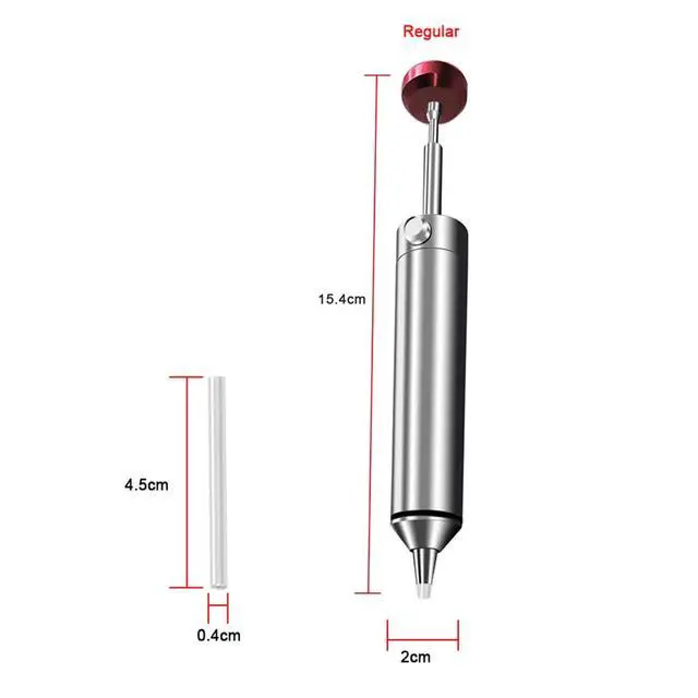 Alt view image 4 of 7 - Desoldering Pump Solder Sucker No Clog for Solder Removing with Replaceable Heat Resistan Silicone Sucking Nozzle, Desoldering Tool Sodering Pump Strong Vacuum Aluminum Suction Remover Tool