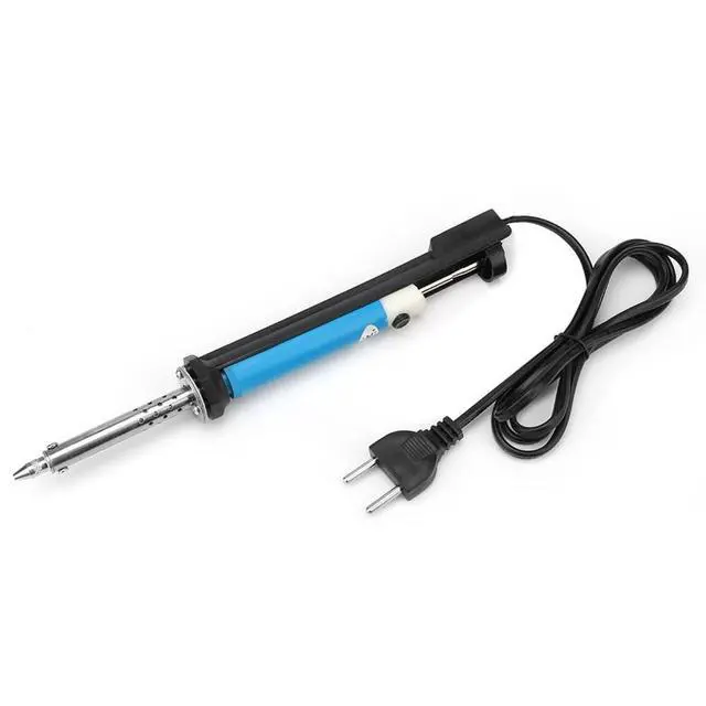 Alt view image 2 of 7 - Soldering Iron Tool Set with Suction Nozzles,30W Use Tin Suction Sucker Pen,Desoldering Pump Kit for Through Hole Desoldering Repairing,110V US Plug