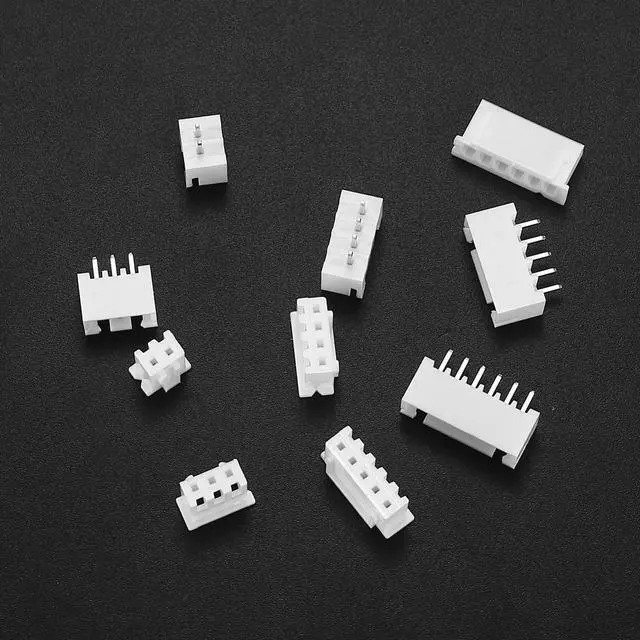 Alt view image 3 of 7 - 460 Pcs JST-XH 2.54mm Connector Kit, 2.54mm Male and Female 2/3/4/5/6 Pin Header Housing Connector Adapter Plug, JST-XH Terminal Wires Cables Socket Connectors Kit