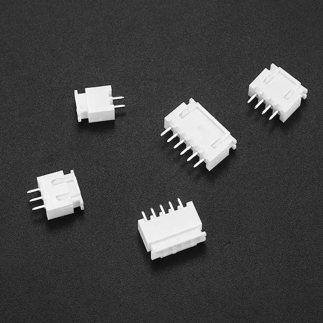 Alt view image 5 of 7 - 460 Pcs JST-XH 2.54mm Connector Kit, 2.54mm Male and Female 2/3/4/5/6 Pin Header Housing Connector Adapter Plug, JST-XH Terminal Wires Cables Socket Connectors Kit