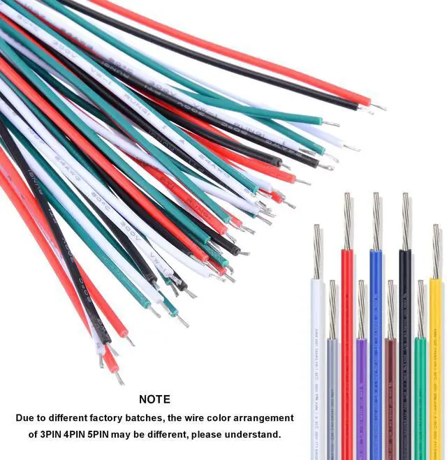 Alt view image 6 of 7 - 20 Pairs 5 Pin for JST-XH Connector Kit, XH 2.54mm 5pin Header Male and Female Connectors Plug Adapter with Flat Wire Cable 150mm 24AWG Compatible with for JST XH