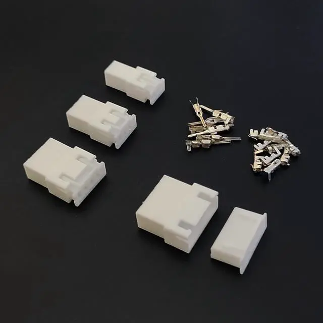 Alt view image 6 of 7 - JST XH 2.54mm Pitch Male Female Housing 2 3 4 5 Pin Connectors Socket Plugs with Terminals Compatible XH2.54mm Connector Kit