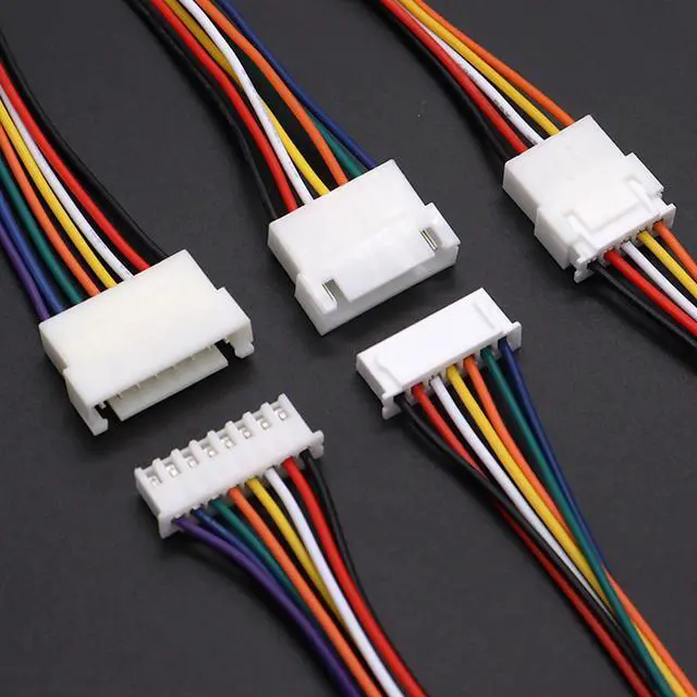 Alt view image 4 of 7 - 20 PCS JST XH 2.54mm 2 3 4 5 Pin Connector, Male and Female Double Connector End with 200mm Extension Cable AWG 26