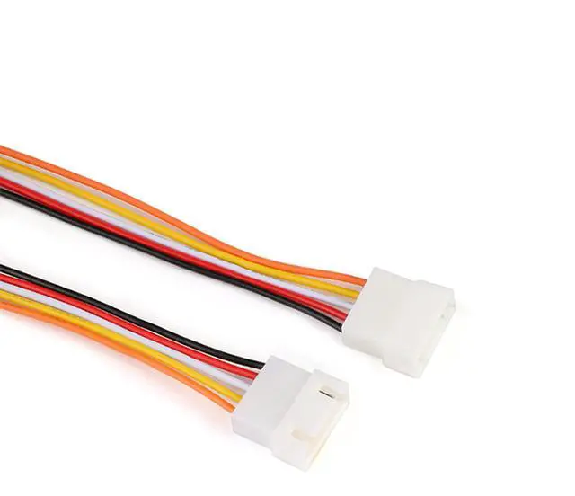 Alt view image 4 of 4 - 10Pairs JST XH 2.54mm 6Pins Connector, 2.54mm Pitch Female and Male JST Connection Plug Header Expansion Wire with 200mm 26AWG Cable