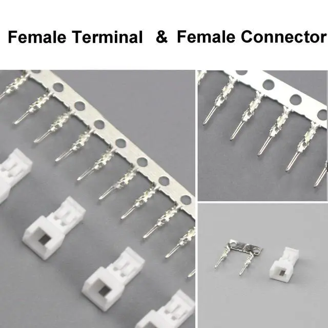 Alt view image 4 of 7 - 360PCS JST MX 1.25MM Connector Assortment Kit, 1.25MM Pitch Male and Female Housing Connectors, 2/3/4/5 Pin Housing Adapter Plug Terminal