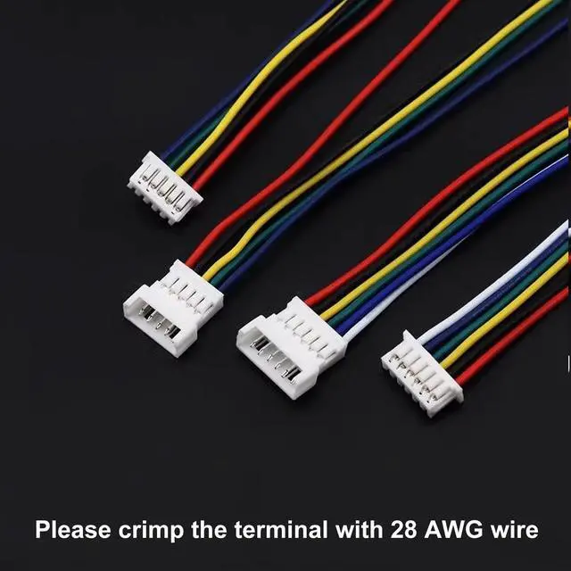 Alt view image 6 of 7 - 360PCS JST MX 1.25MM Connector Assortment Kit, 1.25MM Pitch Male and Female Housing Connectors, 2/3/4/5 Pin Housing Adapter Plug Terminal