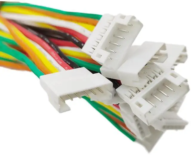 Alt view image 5 of 7 - JST-PH 2.0 6 Pin Male Female Plug Connector with 22AWG Soft Silicone Cable Wires Compatible with 2.0mm Pitch JST PH Adapter (5Pairs)