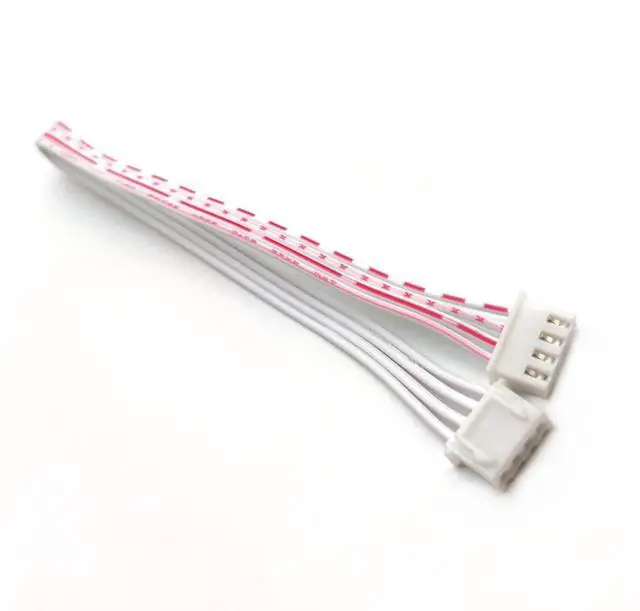Alt view image 3 of 5 - 5 Pcs 4Pin Cable 2.54mm Pitch Female to Female JST XH Connector Ribbon Cables Wire Adapter 20cm
