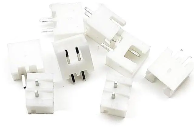 Alt view image 4 of 6 - 50PCS 25 Sets Mini Micro JST-XH 2.54mm Pitch 2 Pin Male Connector with 100mm Silicone Wire Cables and Female Socket 22AWG - 10CM