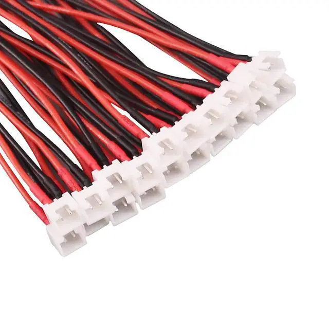 Alt view image 2 of 4 - 20pcs JST-XH 2.54mm 1S 2 Pin Balance Plug Lead Socket Female Connector with 22awg 10cm Silicone Wire Cables(B187-20)