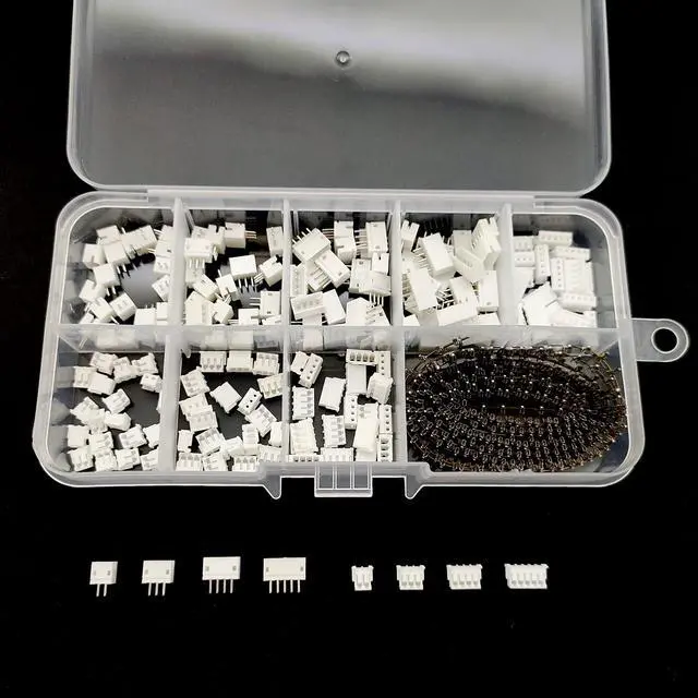 Alt view image 5 of 6 - JST ZH 1.5mm Connector Socket and Crimp Terminal kit Compatible with 1.5mm Pitch 2/3/4/5 Pin Housing Male Female Adapter Cable Connectors Plug