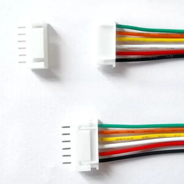 Alt view image 4 of 4 - JST XH 2.54mm 6Pin Male Female Connector 20 Sets 20cm Wire 26AWG