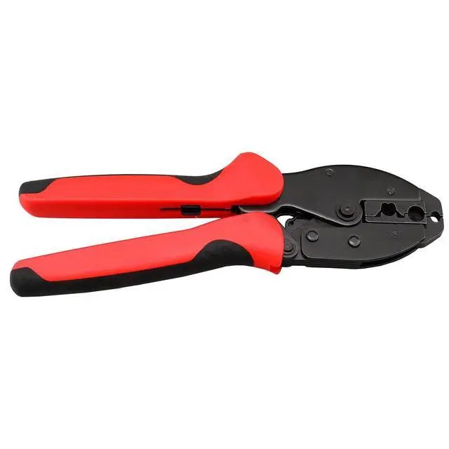 Alt view image 2 of 7 - LY-2048 Crimping Pliers, Spark Plug Wire Crimper for Spark Plug Stripping Tool, Ratchet Wire Terminal Crimper Wire Crimping Tool