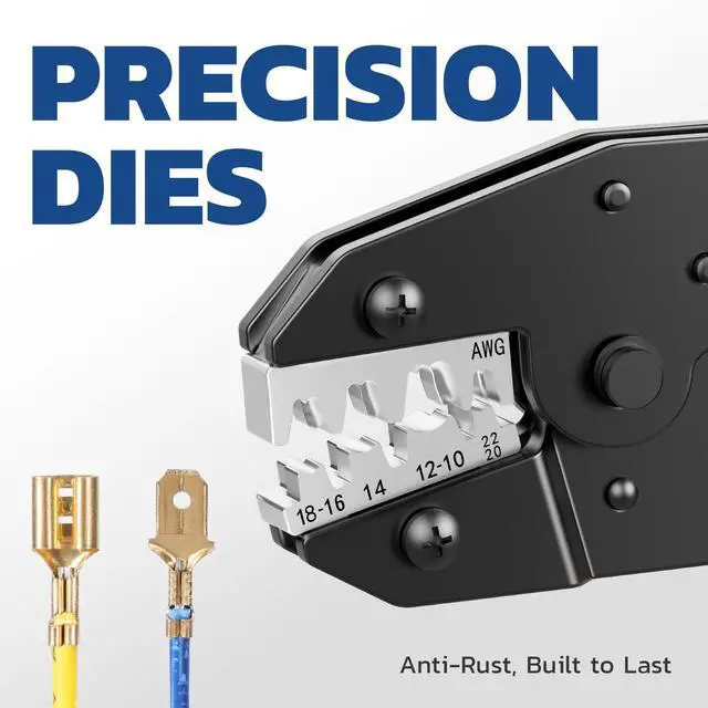 Alt view image 4 of 4 - Crimping Die for Open Barrel Terminals,22-10 AWG