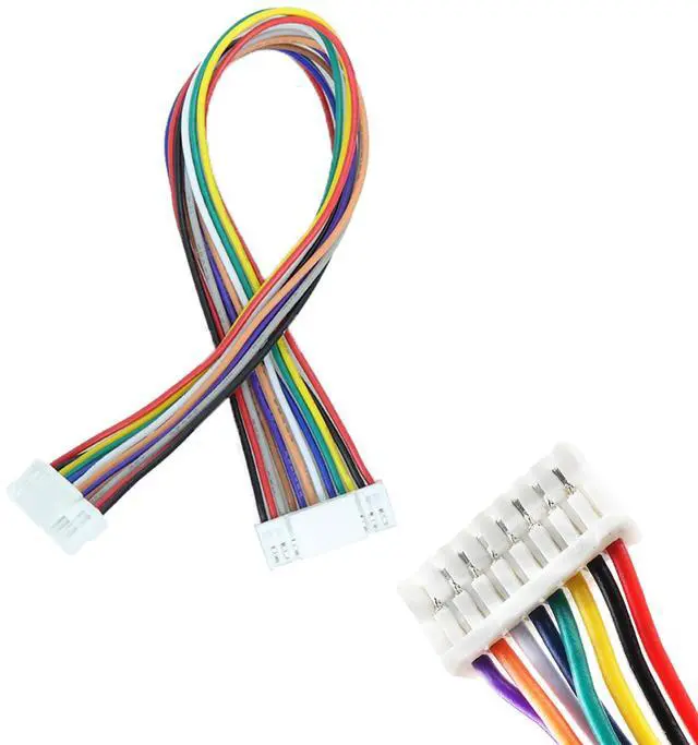 Alt view image 6 of 7 - JST GH 1.25mm Connector Kit, 2/3/4/5/6/7/8/10 Pin 80 PCS Male Housing Plug Connectors with 500 PCS Plug Terminal