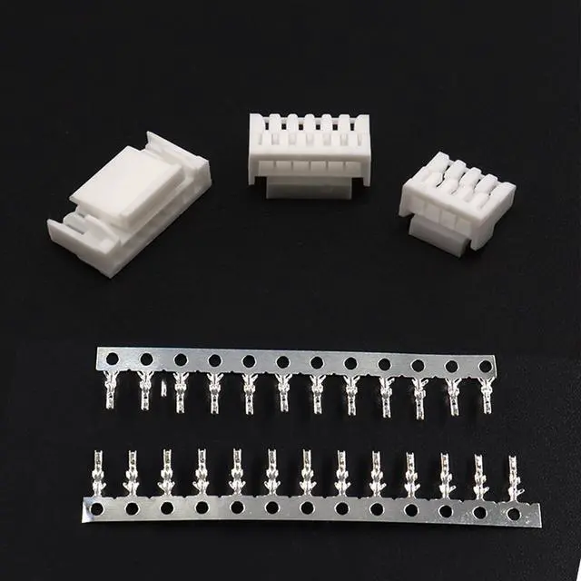 Alt view image 4 of 7 - JST GH 1.25mm Connector Kit, 2/3/4/5/6/7/8/10 Pin 80 PCS Male Housing Plug Connectors with 500 PCS Plug Terminal