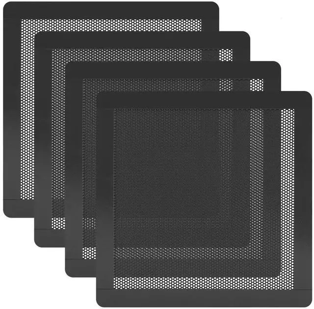 Main image of 140mm Magnetic PC Case Dust Filter, 4 Pack PVC Mesh 0.8mm