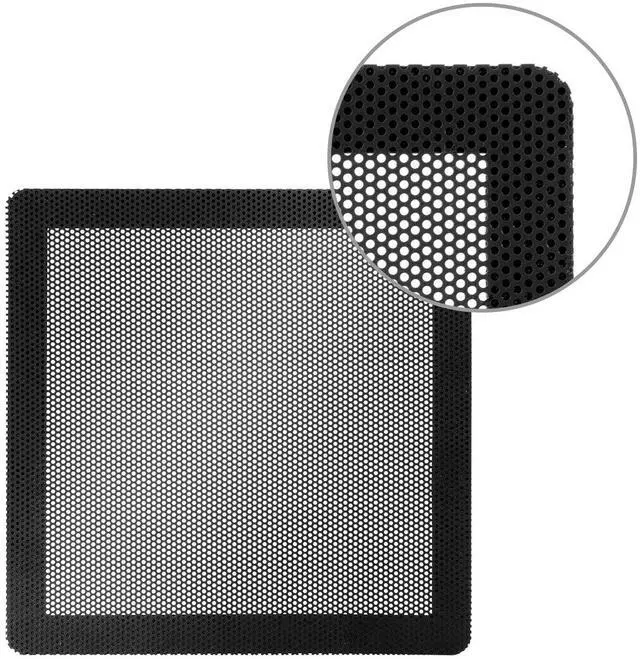 Alt view image 2 of 6 - 140mm Magnetic PC Case Dust Filter, 4 Pack PVC Mesh 0.8mm