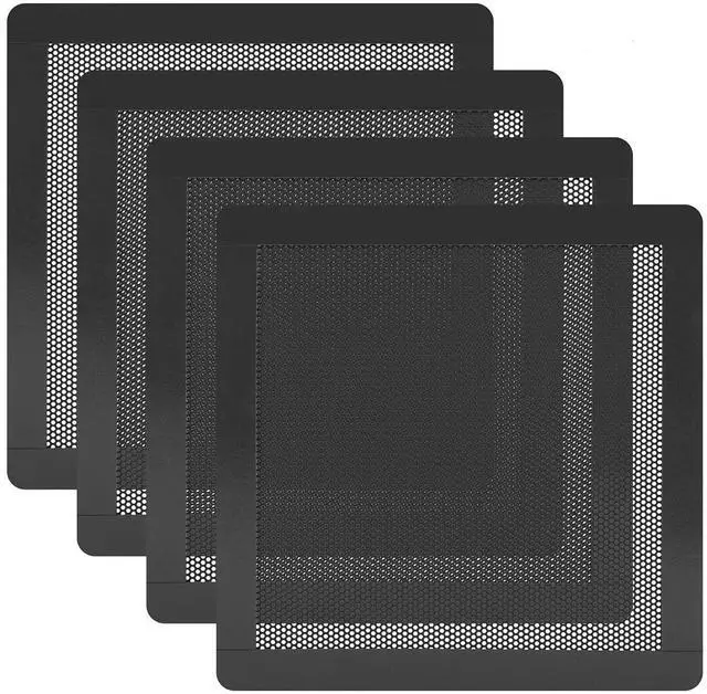 Main image of 120mm Magnetic PC Case Dust Filter, 4 Pack PVC Mesh 0.8mm