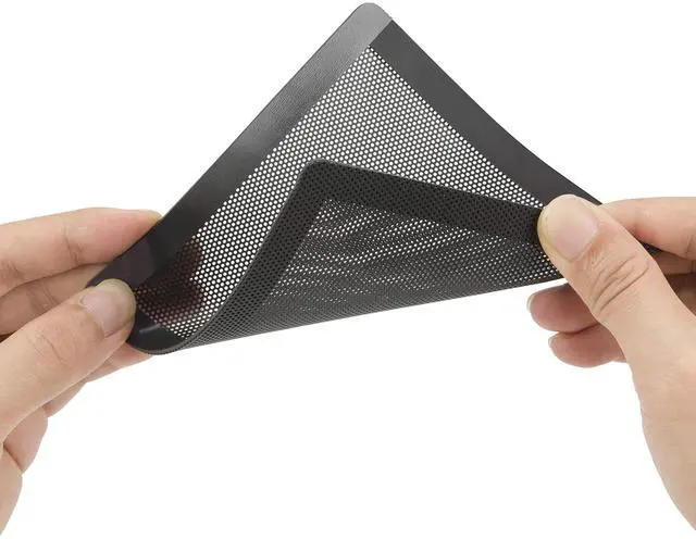 Alt view image 4 of 6 - 120mm Magnetic PC Case Dust Filter, 4 Pack PVC Mesh 0.8mm