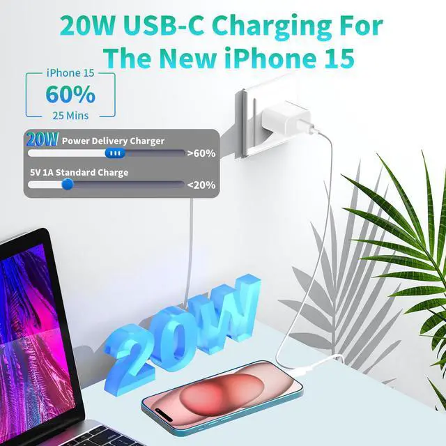 Alt view image 3 of 7 - iPhone 17 Car Carplay Charger USB C Cable Fast Charging, Stuffcool 3Pack 6FT 100W USB C to USB C Cord Type C Charging Cord for iPhone 17/17 Air/17 Pro/17 Pro Max/16/16 Pro/15/iPad