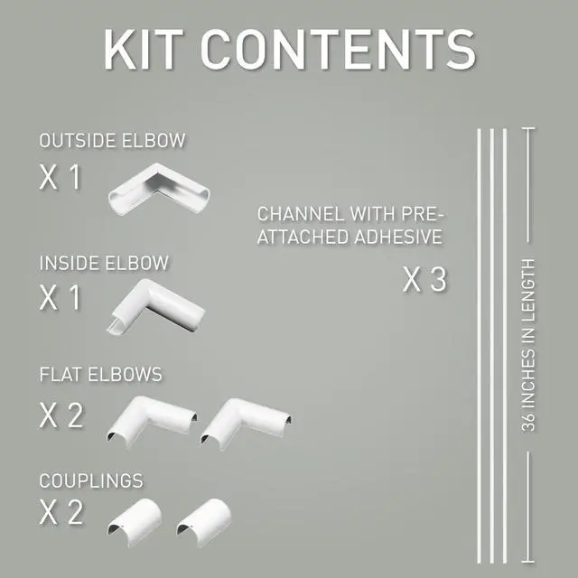 Alt view image 6 of 7 - CORD&CABLE ORGANIZER KIT