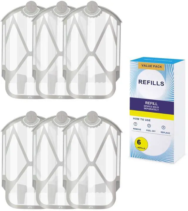 Main image of Flying Insect Trap Refill Cartridges for Zevo M364 and Max, 6 Pack