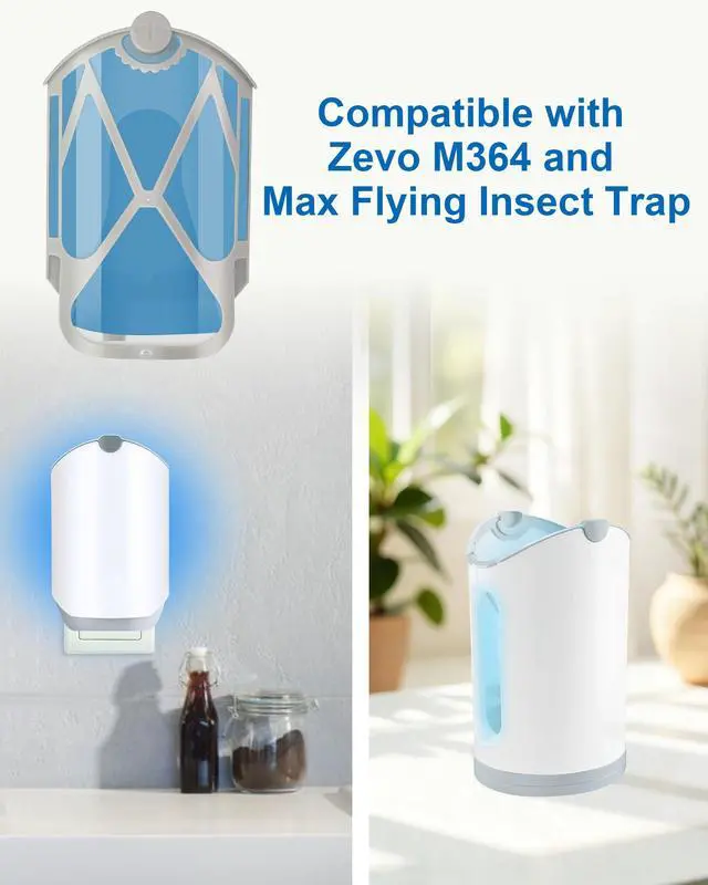 Alt view image 2 of 7 - Flying Insect Trap Refill Cartridges for Zevo M364 and Max, 6 Pack
