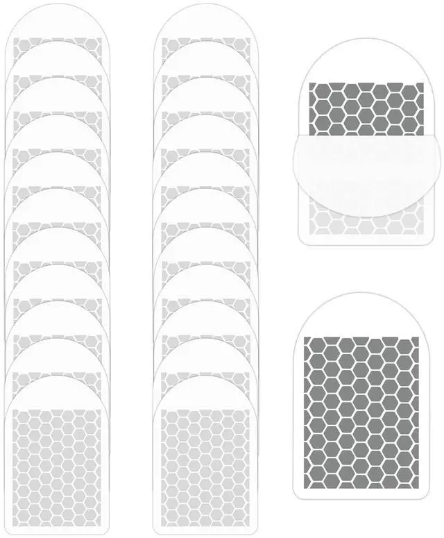 Alt view image 7 of 7 - 24 Pack Refill Glue Card Compatible with LiBa FT06 Flying Insect Trap, Replacement Sticky Glue Boards for Fruit Fly Traps for Indoors